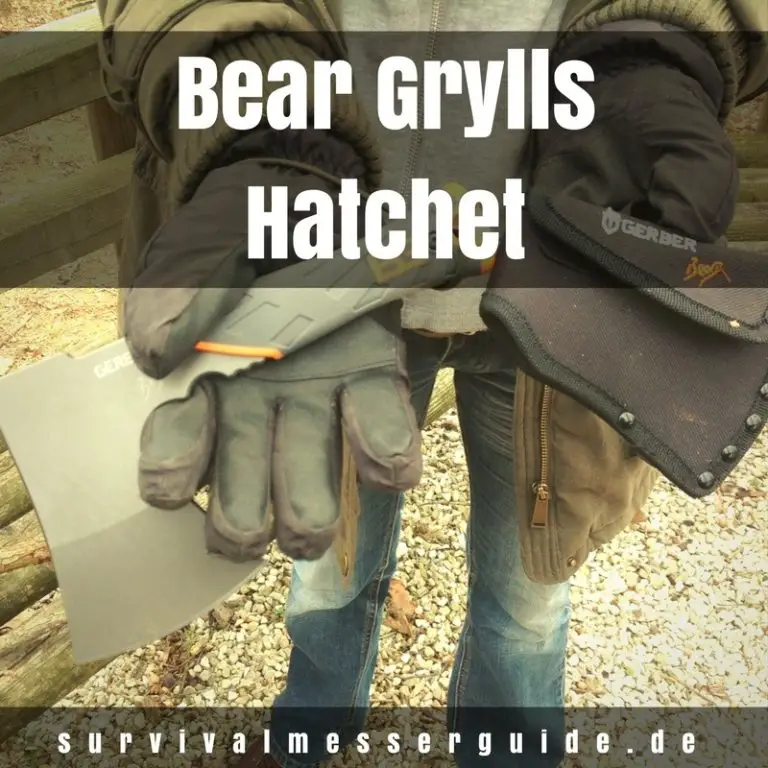 Gerber Bear Grylls hatchet test
