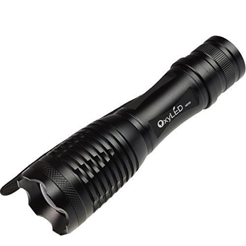 OxyLED MD50 CREE 500LM schwarze led taschenlampe