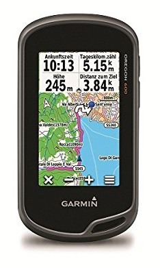 Garmin Oregon 600 GPS Gerät und Wander navi test