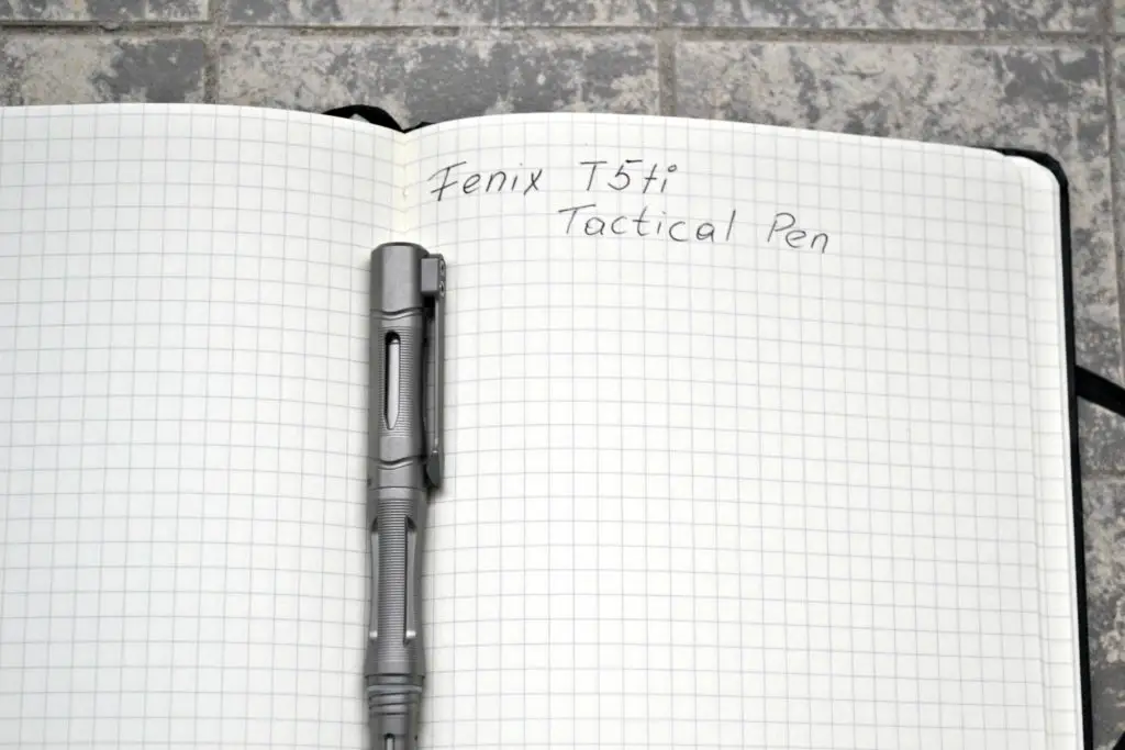 fenix t5ti tactical pen test