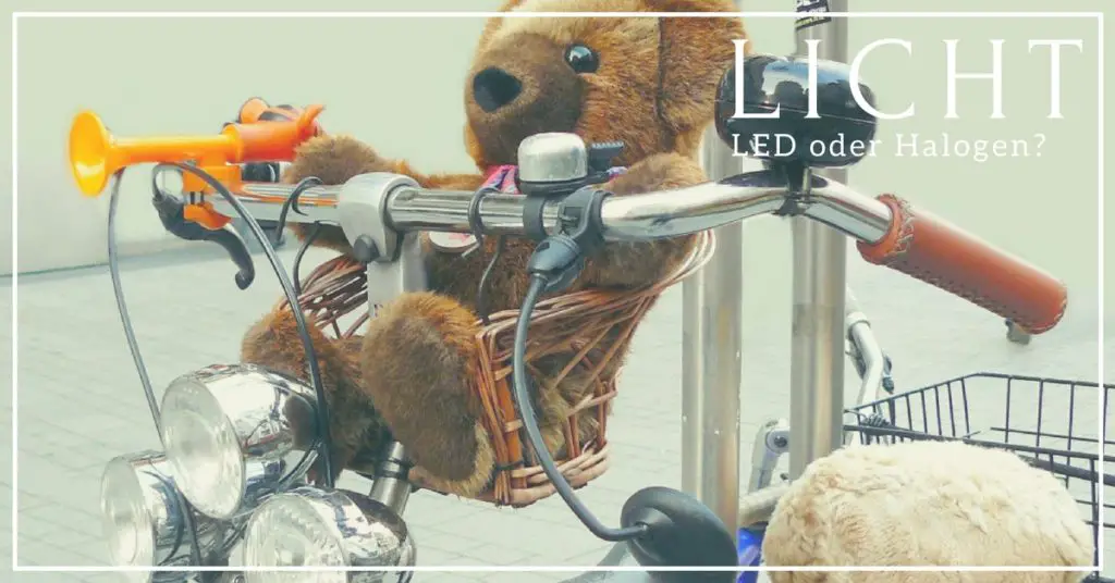 Eine LED Fahrradlampe für Nabendynamo hält 30 Jahre!