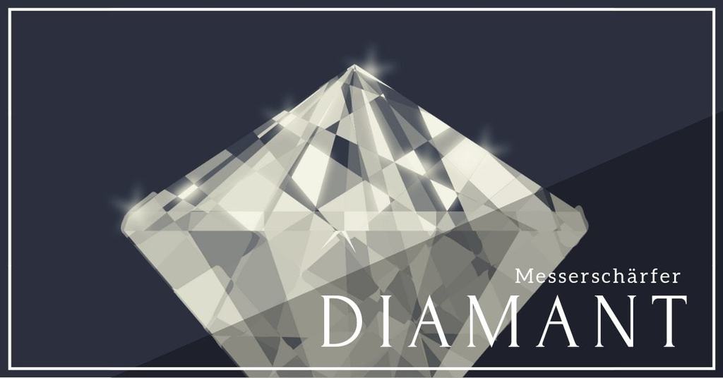 dmt diamant schleifstein test