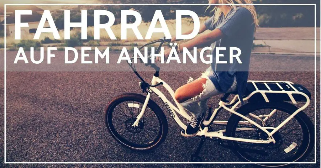 fahrradträger für anhänger test