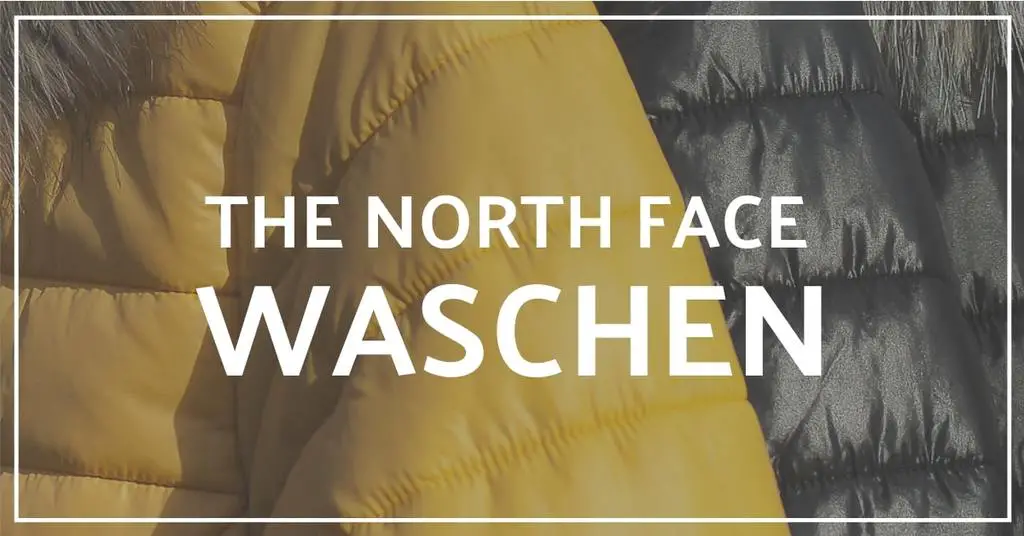 North Face Daunenjacke waschen