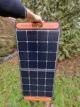Jackery SolarSaga Solarpanel 100 augeklappt
