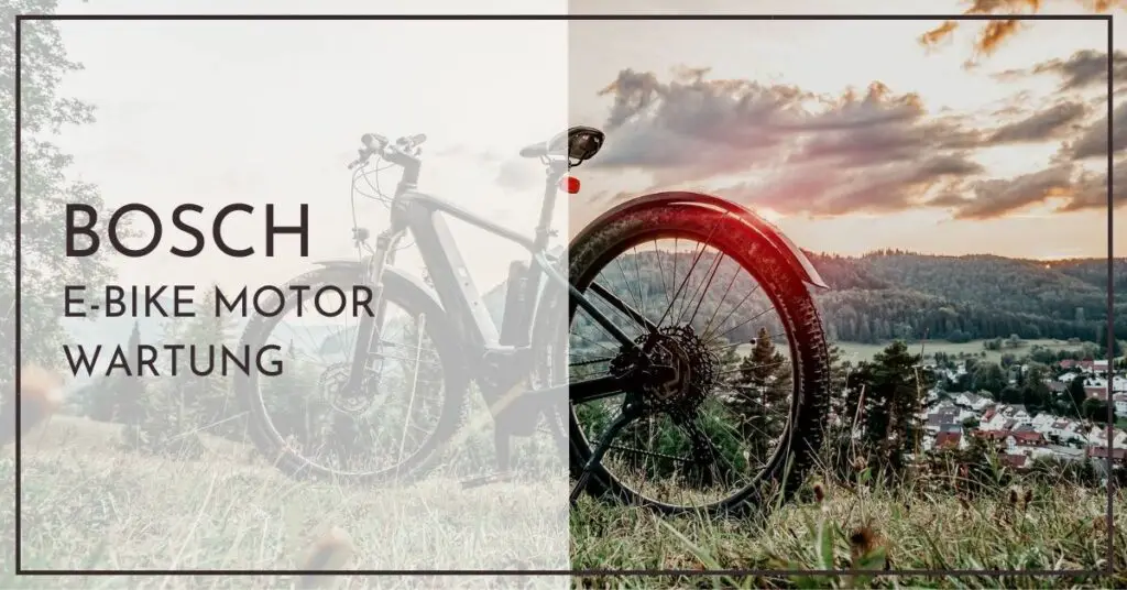 Bosch e-Bike Motor Wartung
