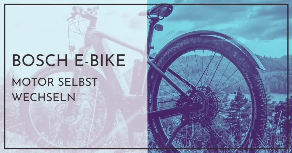 Bosch EBike Motor selbst wechseln 5 Dinge zu beachten