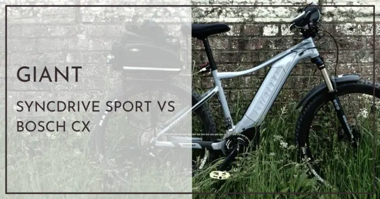 Giant Syncdrive Sport Vs Bosch Cx