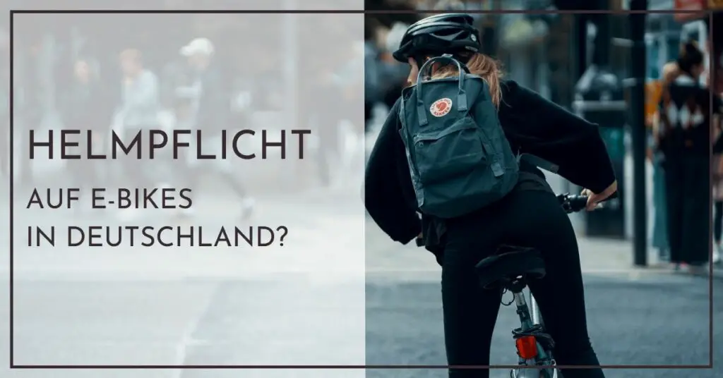 E-Bike Helmpflicht in Deutschland - Das sagt das Gesetz