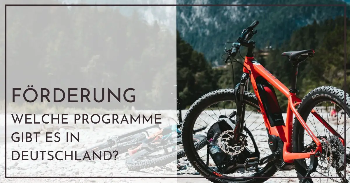 F rderung e bike welche programme gibt es in deutschland 