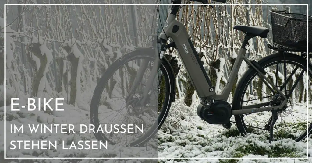 E Bike Akku Winter